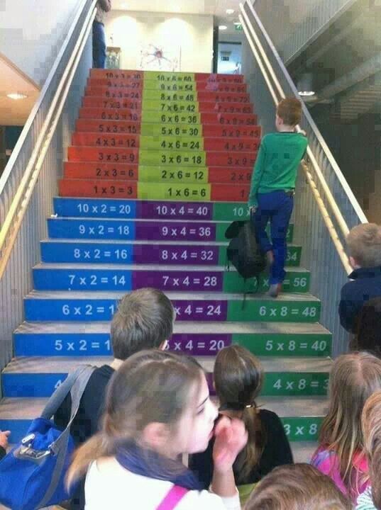 Ceci est une image d'escaliers mathématiques.